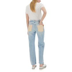 STRAIGHT LEG JEANS