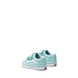 old skool v glitter pastel blue