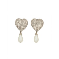 CRYSTAL HEART EARRINGS