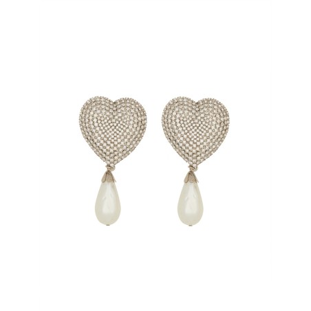 CRYSTAL HEART EARRINGS