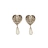 CRYSTAL HEART EARRINGS