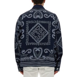 NAVY PRINT CARDIGAN