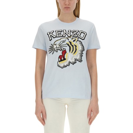 T-SHIRT WITH TIGER EMBROIDERY