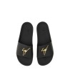 BRETT SLIDE SANDAL WITH LOGO