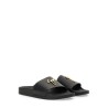 BRETT SLIDE SANDAL WITH LOGO