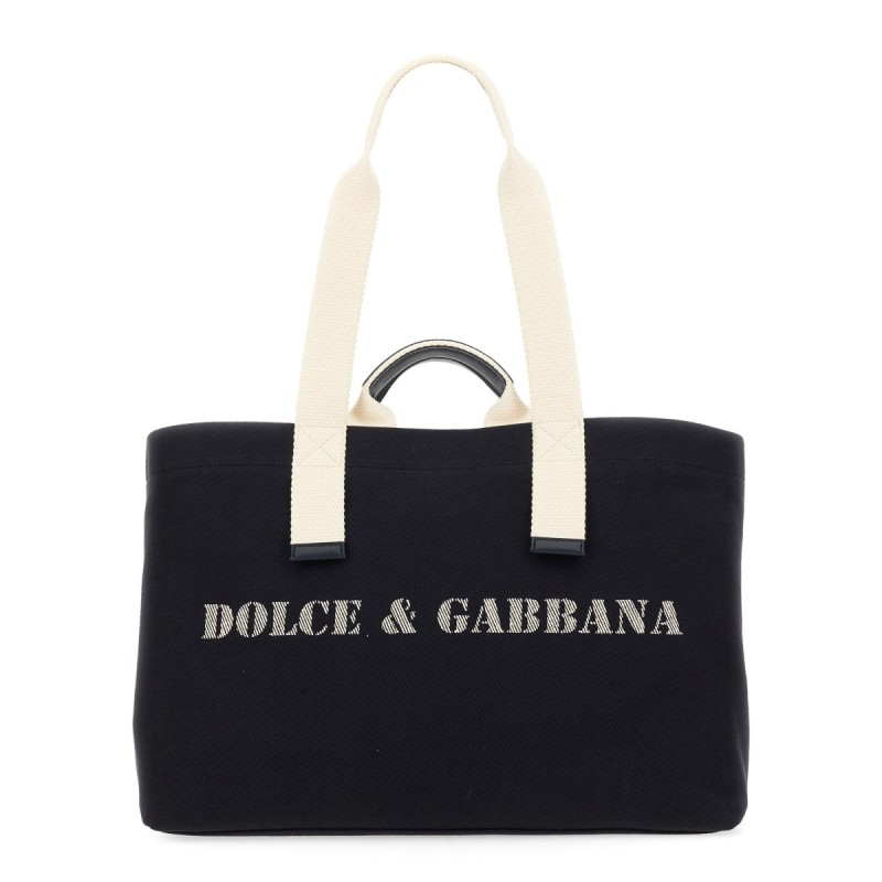 SHOPPING BAG WITH LOGO