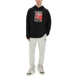 PALM SKI CLUB PRINT SWEATSHIRT