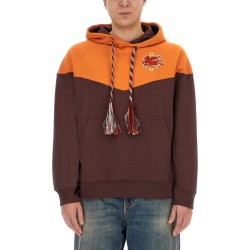 HOODED SWEATSHIRT WITH LOGO