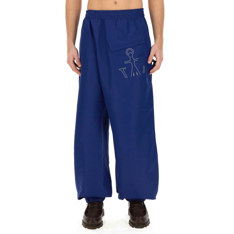 JOGGERS PANTS WITH LOGO ANCHOR