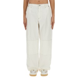 COTTON CANVAS PANTS