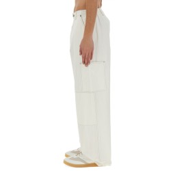 COTTON CANVAS PANTS