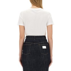 T-SHIRT WITH LOGO PATCH