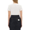 T-SHIRT WITH LOGO PATCH