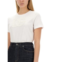 T-SHIRT WITH LOGO PATCH