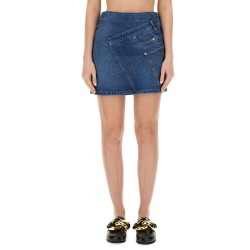 DENIM MINISKIRT
