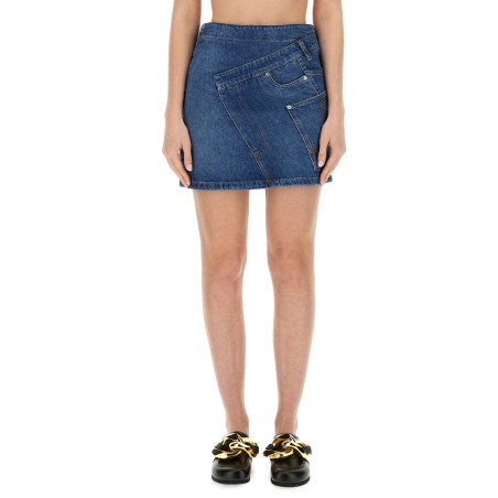 DENIM MINISKIRT