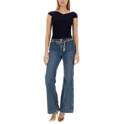 FLARE FIT JEANS