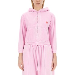 VELOUR SWEATSHIRT