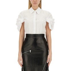 SHIRT WITH KNOT SLEEVE