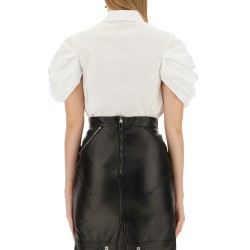 SHIRT WITH KNOT SLEEVE