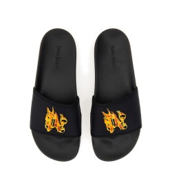 SLIDE SANDAL WITH LOGO