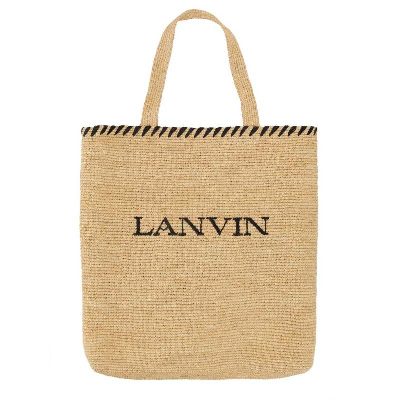 RAFFIA TOTE BAG