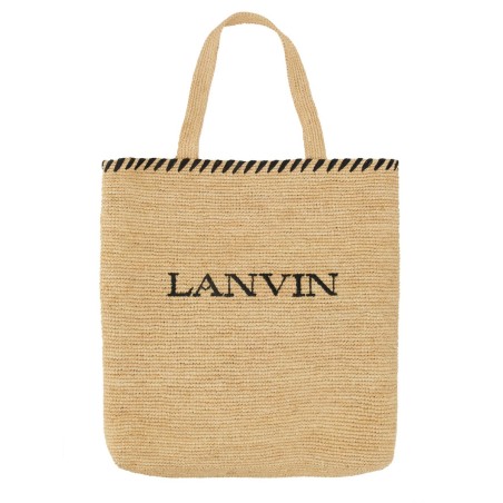 RAFFIA TOTE BAG