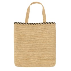 RAFFIA TOTE BAG