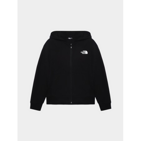 g fz oversize light hoodie tnf black