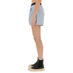 BERMUDA SHORTS WITH STRIPE PATTERN