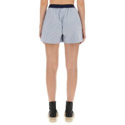 BERMUDA SHORTS WITH STRIPE PATTERN