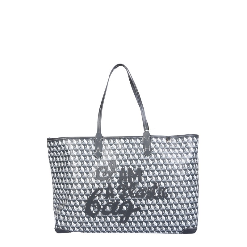 BORSA TOTE "I AM A PLASTIC BAG"