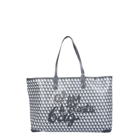BORSA TOTE "I AM A PLASTIC BAG"