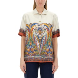 PRINTED SILK SHIRT
