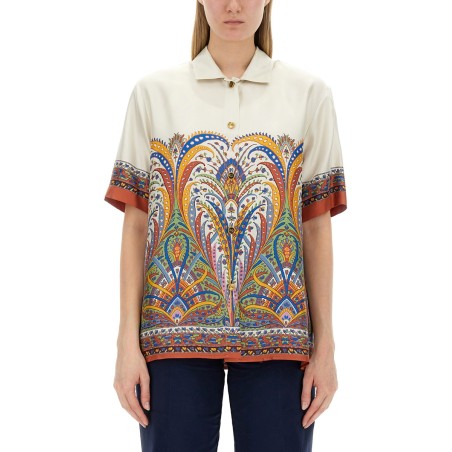 PRINTED SILK SHIRT