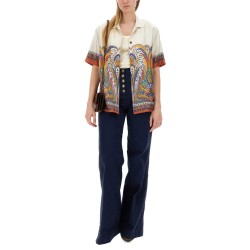 PRINTED SILK SHIRT