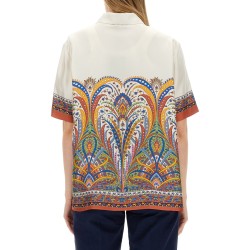 PRINTED SILK SHIRT