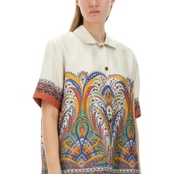PRINTED SILK SHIRT