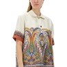 PRINTED SILK SHIRT