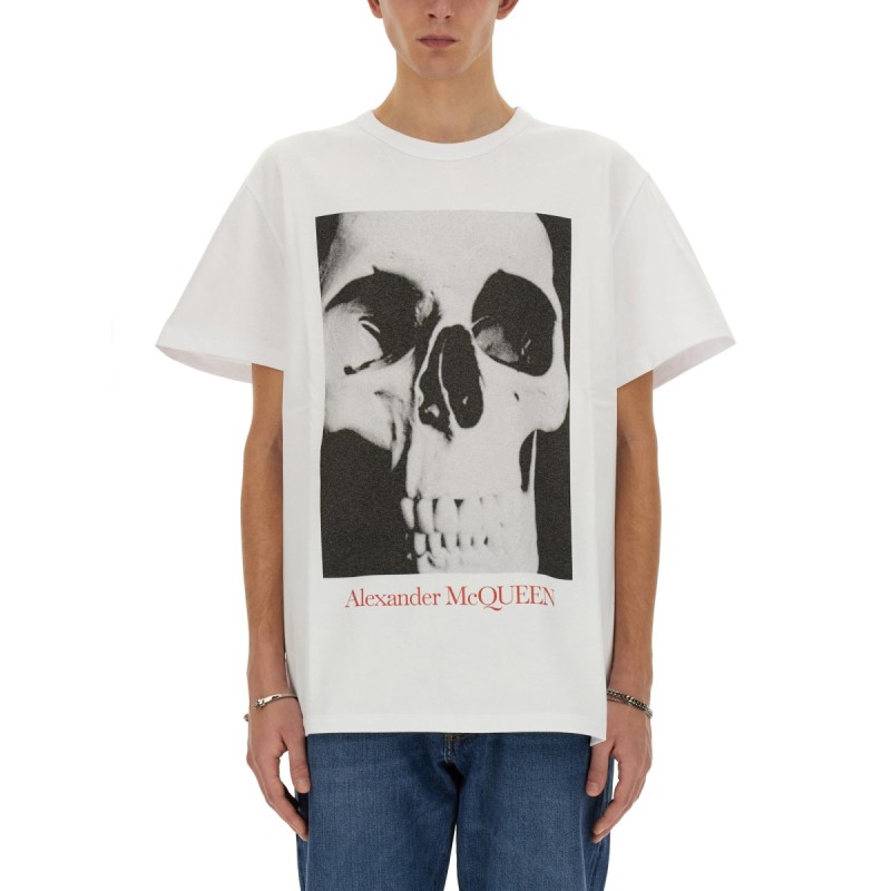 SKULL PRINT T-SHIRT