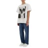 SKULL PRINT T-SHIRT