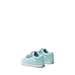 old skool v glitter pastel blue