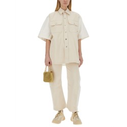 UTILITY JEANS WITH BANANA LEG