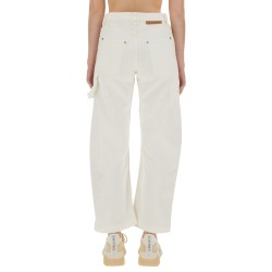 UTILITY JEANS WITH BANANA LEG