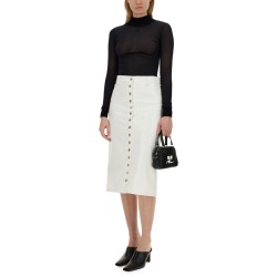 SKIRT WITH BUTTONS