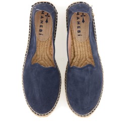 LEATHER ESPADRILLE