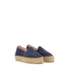 LEATHER ESPADRILLE