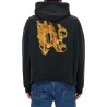 "BURNING MONOGRAM" PRINT SWEATSHIRT