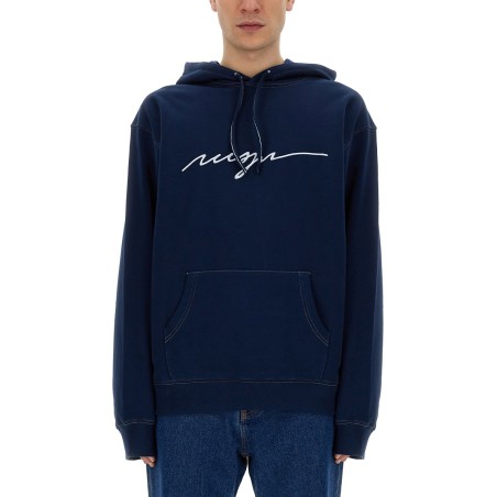 SWEATSHIRT WITH CURSIVE LOGO