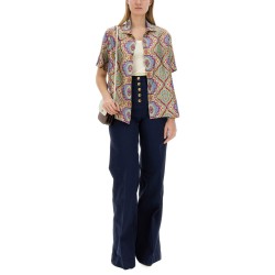 PRINTED SILK SHIRT